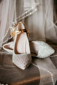 Alycia Sanders, portapixie events photographer wedding shoes