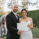 An Cortes, wedding signing, portapixie events