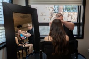 wedding photographer portapixie events, getting ready